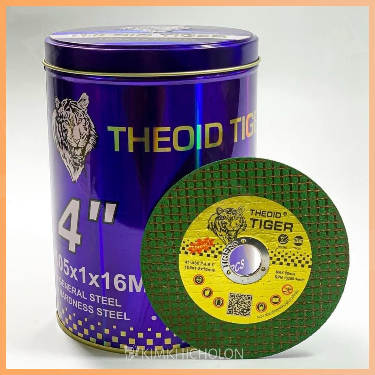 Đá cắt sắt Tiger 105mm