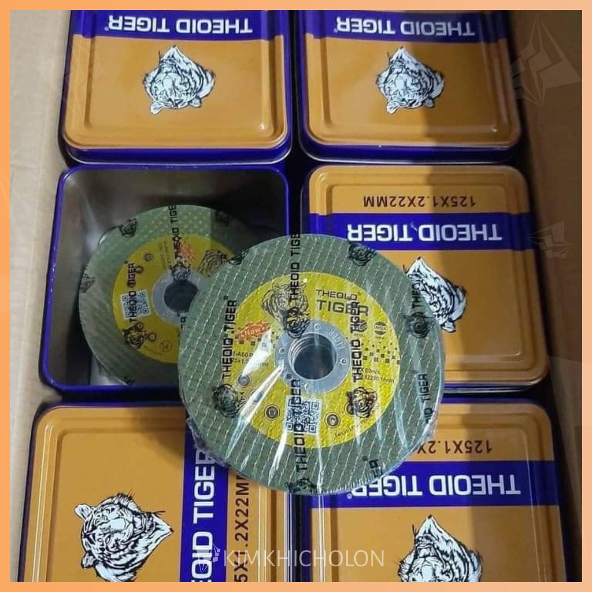 Đá cắt sắt Tiger 125mm
