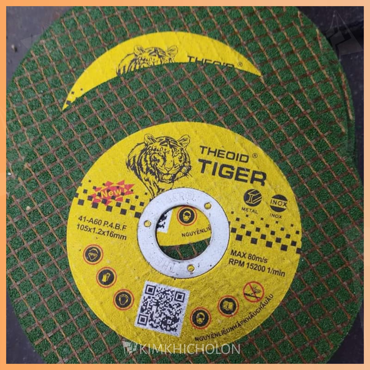 Đá cắt sắt Tiger 105mm