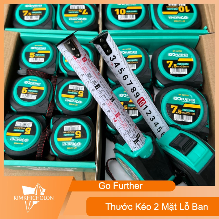 Thước Kéo 2 Mặt Lỗ Ban Go Further