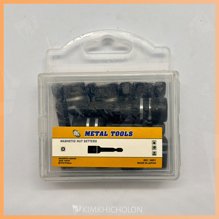 Đầu Bắn Vít Tôn Metal Tool 8mm