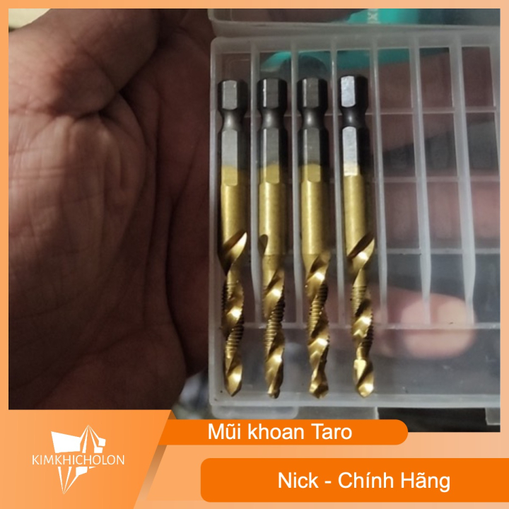 Mũi Khoan Taro Nick - Chính Hãng Giá Tố